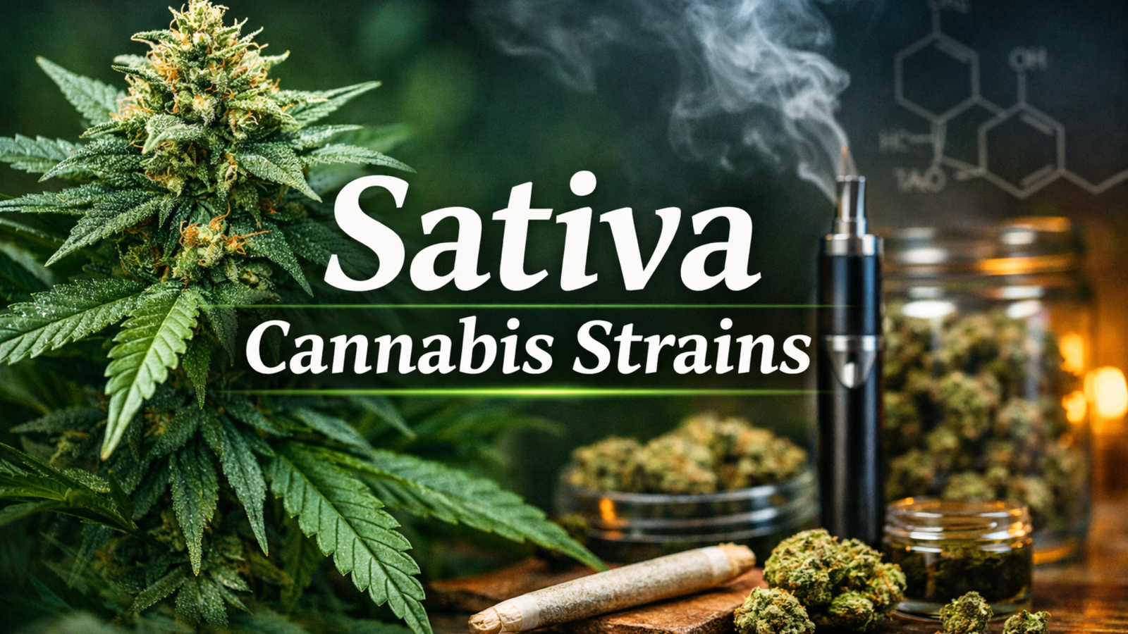 Sativa cannabis strains