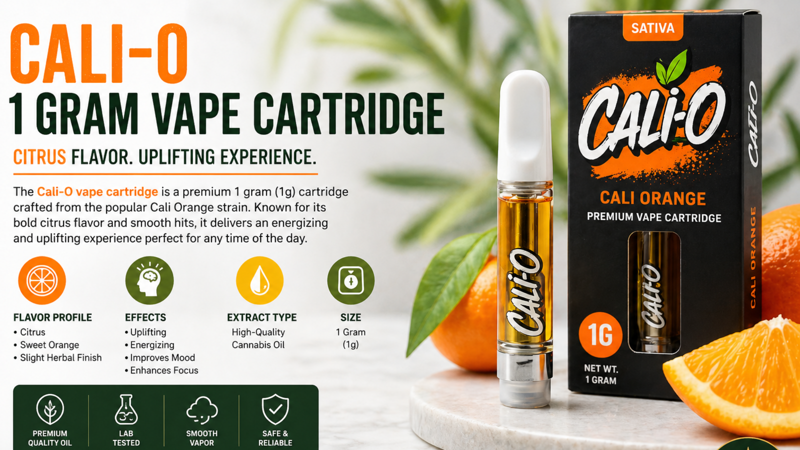 Cali-O vape cartridge