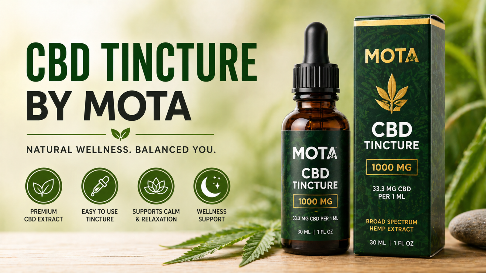 CBD tincture Mota